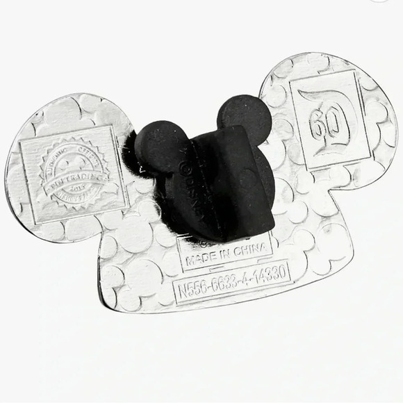 Disneyland  60th Anniversary Diamond Celebration Jeweled Mickey Ears Hat - Picture 5 of 5